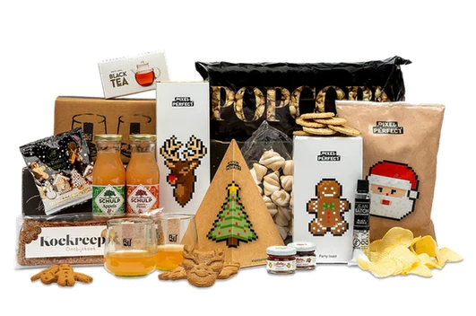 Kerstpakket Pixel Xmas