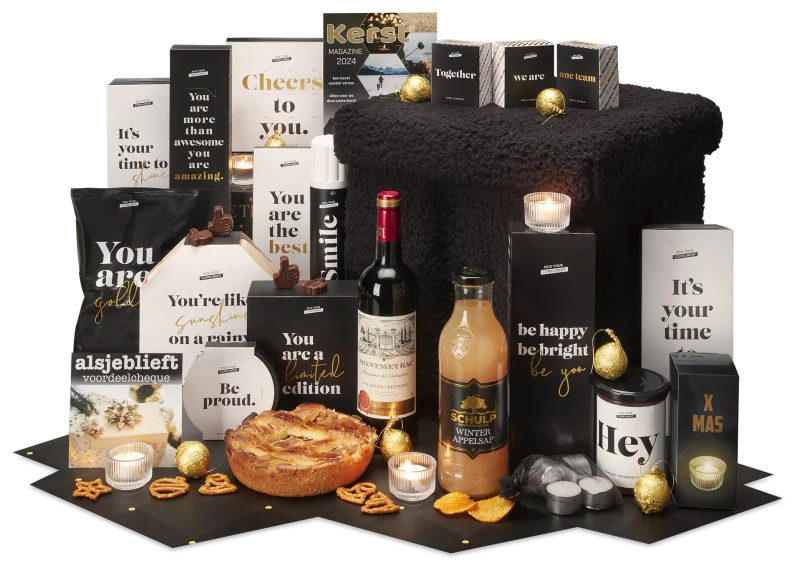 Kerstpakket Poef