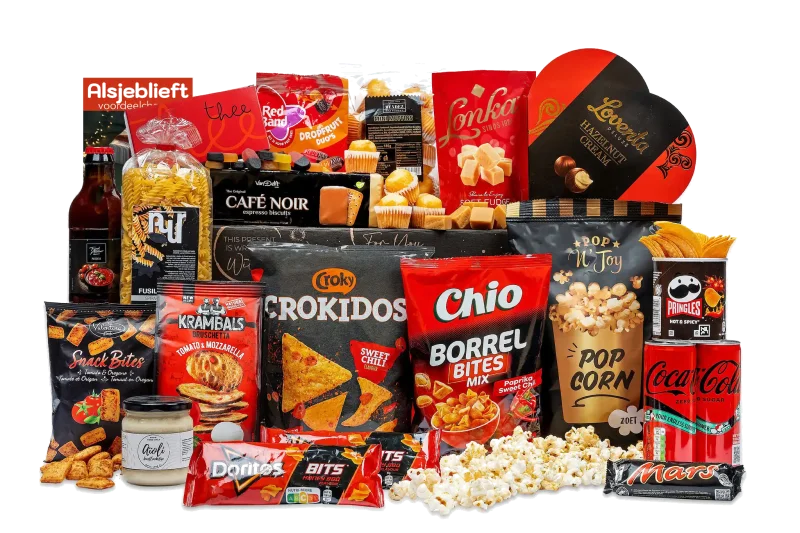 Kerstpakket Puur voor jou met diverse lekkernijen