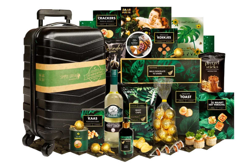 Kerstpakket Recycled reizen