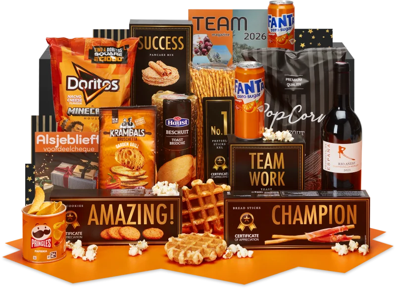 Sfeervol Samen kerstpakket met diverse lekkernijen