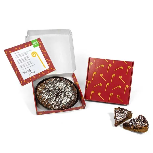 Kerstpakket Sinterklaastaartje door brievenbus