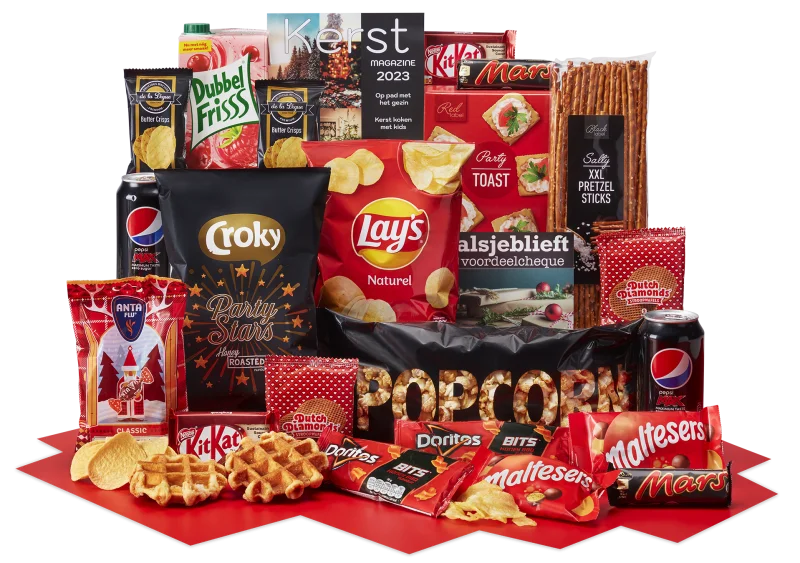 Kerstpakket Snacken