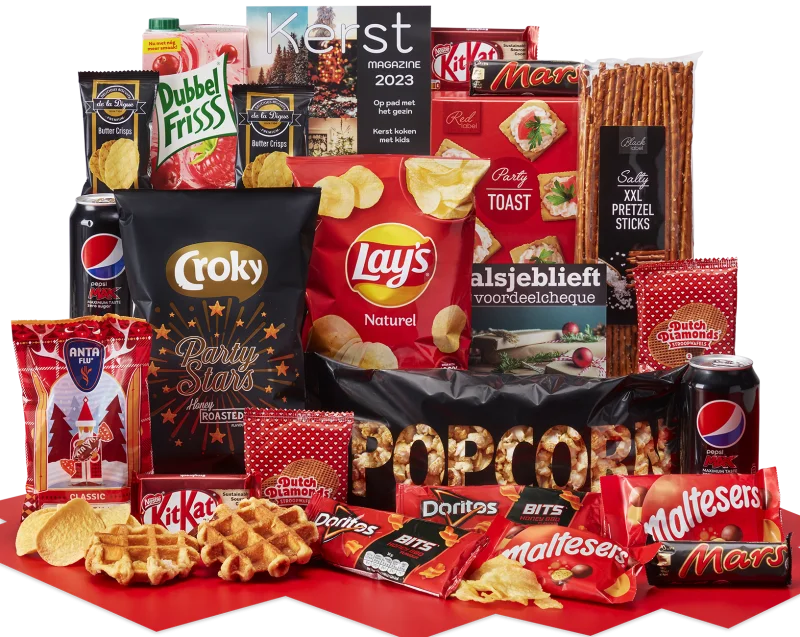 Kerstpakket Snacken