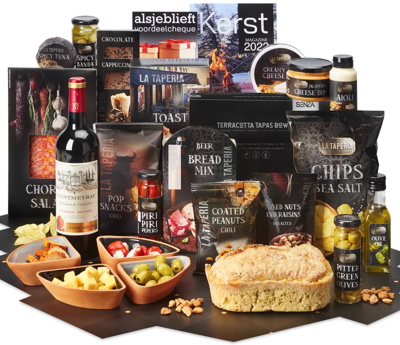 Kerstpakket Spaanse tapas