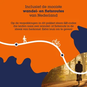 Kerstpakket Spring maar achterop