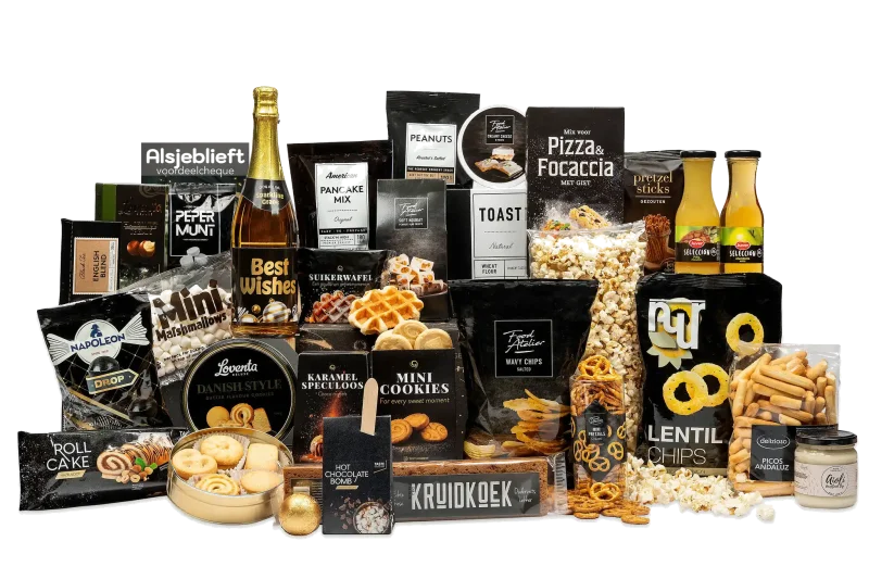 Tasty moments kerstpakket met diverse lekkernijen