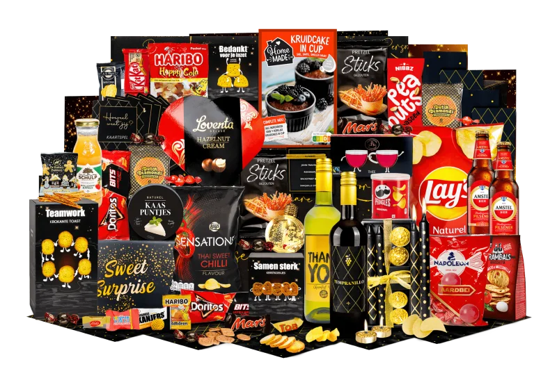 Kerstpakket Tot de rand gevuld