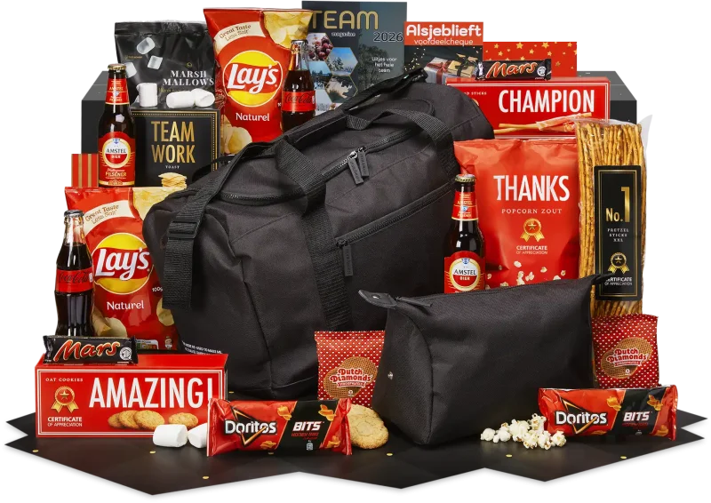 Travel kerstpakket met Norländer reistas en snacks