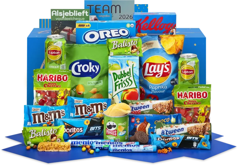 Uitmuntend kerstpakket met diverse lekkernijen