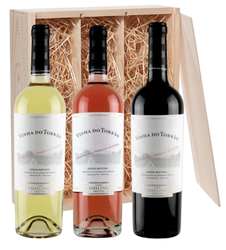 Kerstpakket Vinha do Torrao Wit/Rosé/Rood