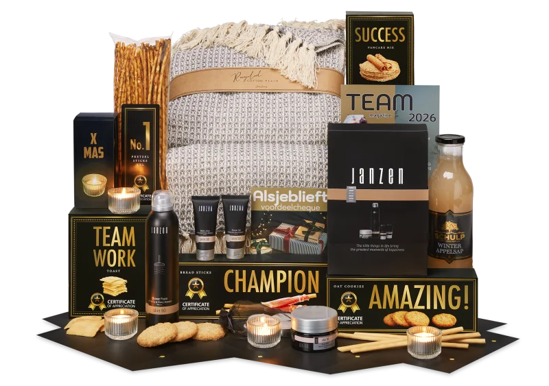 Kerstpakket Voor de haard