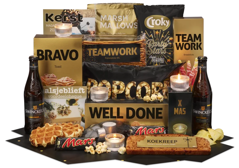 Kerstpakket Waar is dat feestje