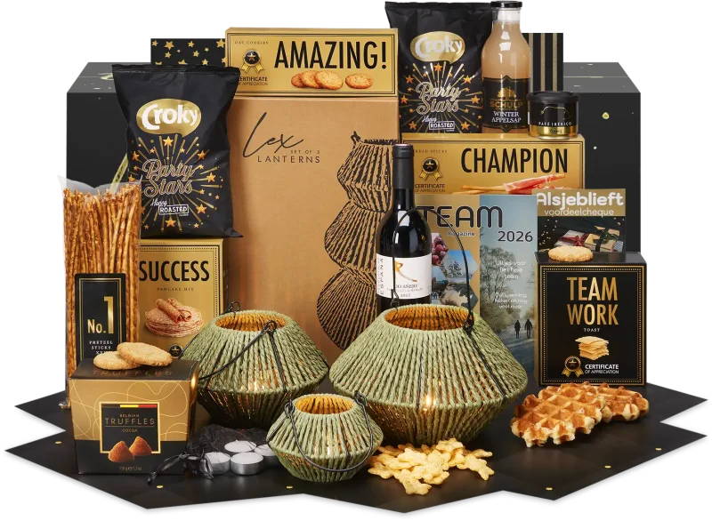 Warm glow kerstpakket met luxe inhoud