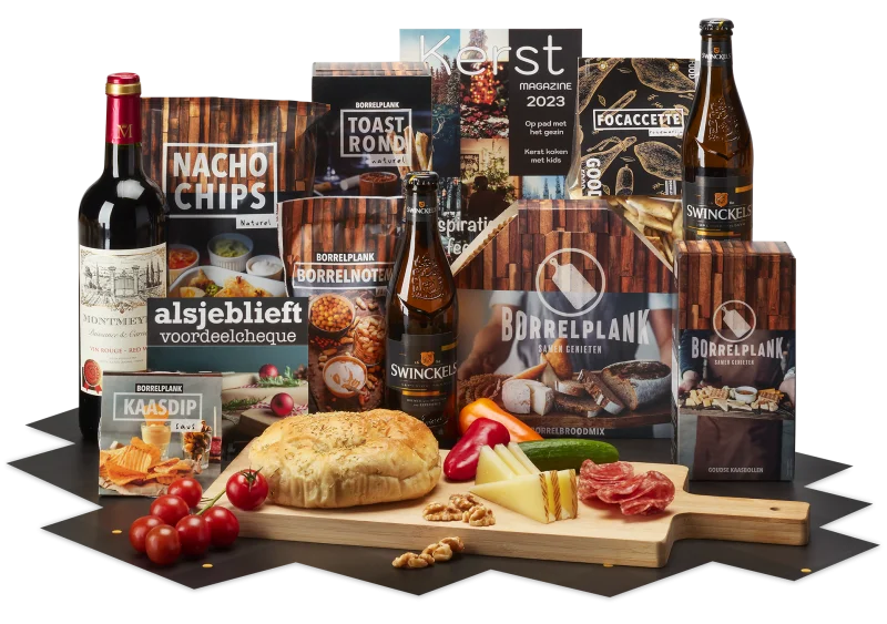 Kerstpakket Wine & dine