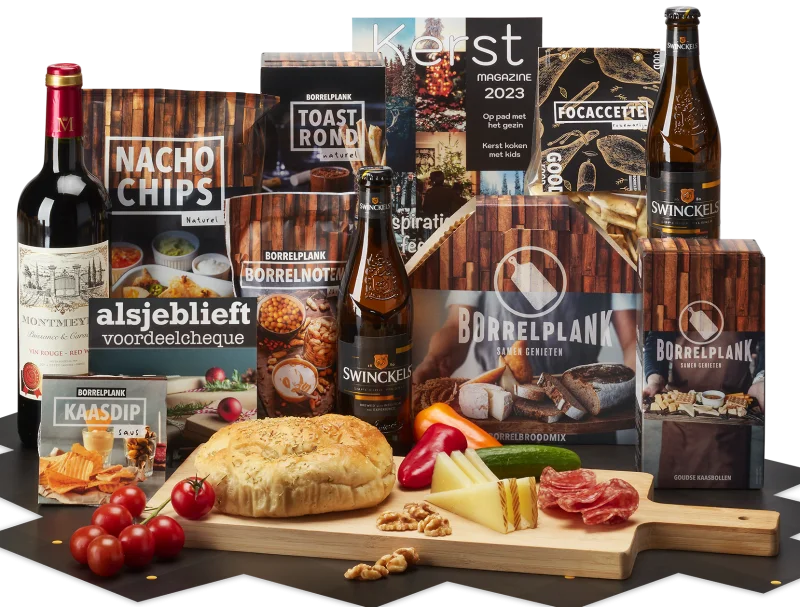 Kerstpakket Wine & dine
