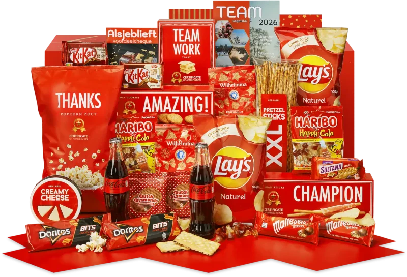 Winterset kerstpakket met A-merken