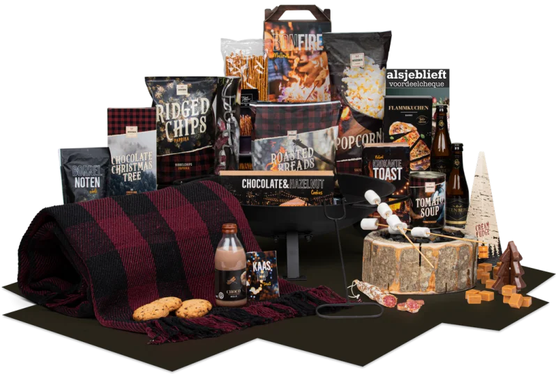 Kerstpakket Wood and Food