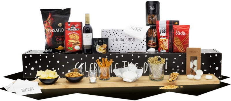 Kerstpakket XL Borrelplank