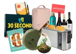 Een greep uit de cadeaus van KerstcadeauKiezen